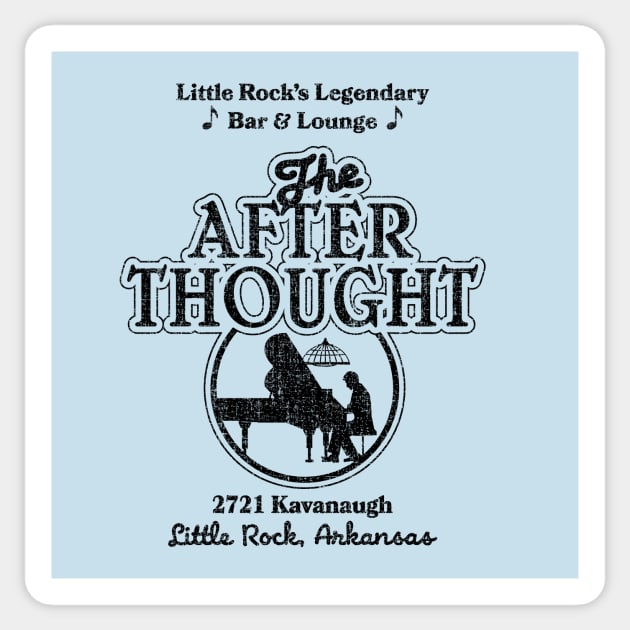 The After Thought (ver 2.0 - FRONT) Sticker by rt-shirts